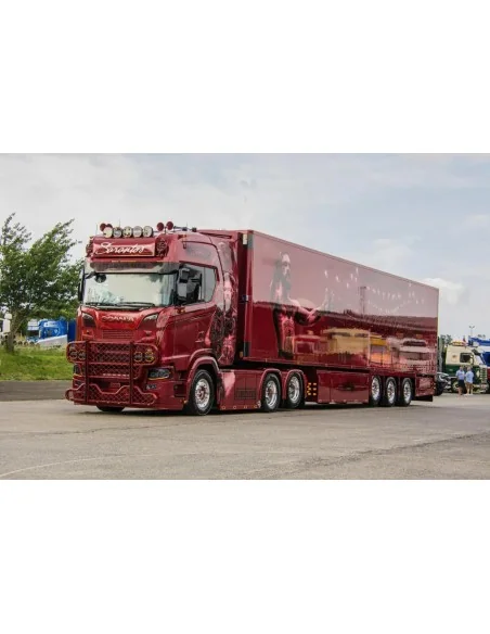 1/50 Sarantos Scania NGS Highline 6x2 con semirimorchio frigo TEKNO 90152 TEKNO