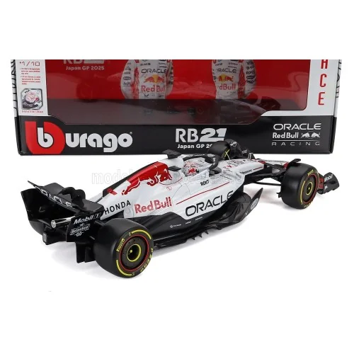 1/18 F1 RB21 TEAM ORACLE RED BULL RACING N 1 WINNER JAPAN GP 2025 MAX VERSTAPPEN BU 18-18005-J-1 BURAGO
