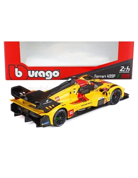 1/43 FERRARI - 499P 3.0L TURBO V6 TEAM AF CORSE N 83 WINNER 24h LE MANS 2025 ROBERT KUBICA - PHIL HANSON - YIFEI YE BU 18-363...