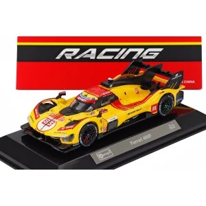 1/43 FERRARI 499P 3.0L TURBO V6 TEAM AF CORSE N 83 WINNER 24h LE MANS 2025 ROBERT KUBICA - PHIL HANSON - YIFEI YE CON VETRINA...