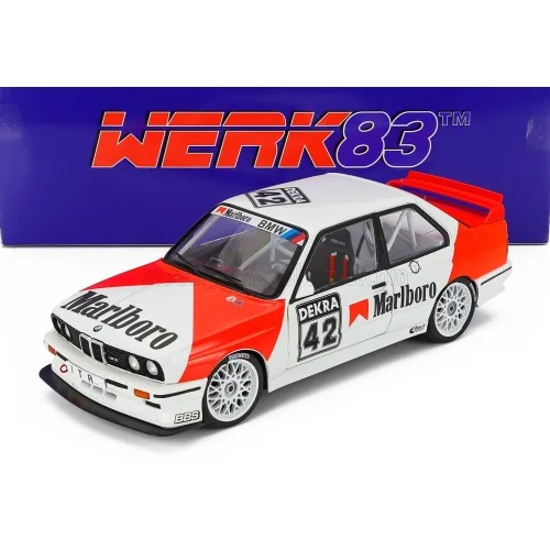 1/18 BMW 3-SERIES BMW M3 (E30) TEAM BMW N 42 DTM ZOLDER 1991 COR EUSER W18038005 WERK83