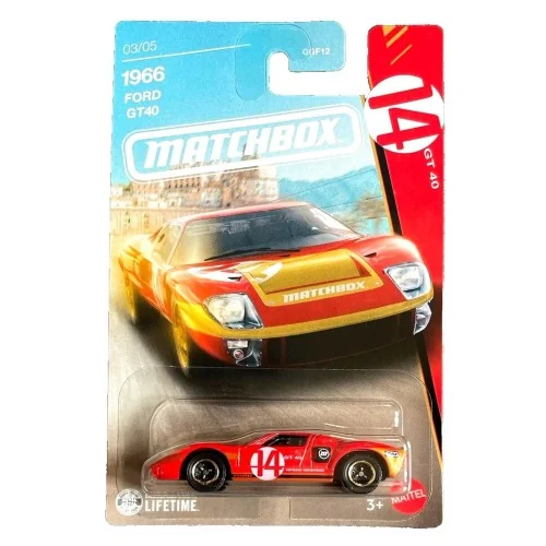 1/64 1966 Ford GT40 HOT WHEELS JJR52 MATCHBOX