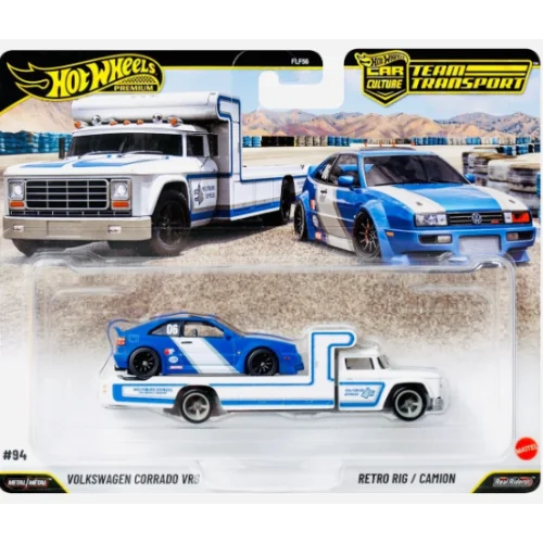 1/64 Volkswagen Corrado VR6 + Retro Rig HOT WHEELS JHX95 HOT WHEELS