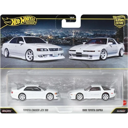 1/64 Toyota Chaser JZX100 e Toyota 1989 Supra HOT WHEELS JHW57 HOT WHEELS