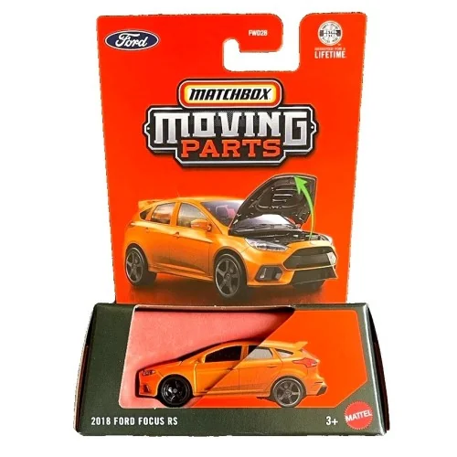 1/64 2018 Ford Focus RS MATCHBOX JHV47 MATCHBOX