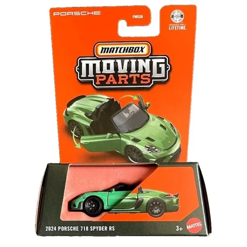 1/64 2024 Porsche 718 Spyder RS MATCHBOX JHV66 MATCHBOX