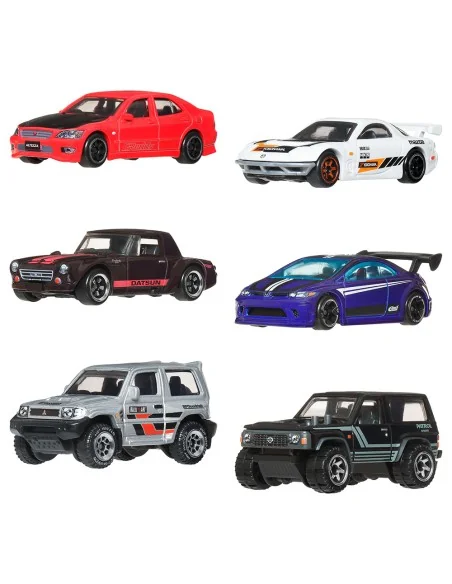 1/64 HOT WHEELS CARS STREETS OF JAPAN SET OF 6 HOT WHEELS JLB23 HOT WHEELS 1/64 HOT WHEELS CARS STREETS OF JAPAN SET OF 6 HOT WHEELS JLB23 HOT WHEELS