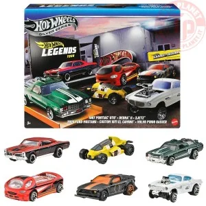 1/64 Hot Wheels Legends Tour Set 6 Modelli Auto HOT WHEELS JBY78 HOT WHEELS