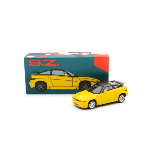 1/64 Alfa Romeo SZ (Es 30) 1989 Giallo LAUDORACING MLCP0022 LAUDORACING