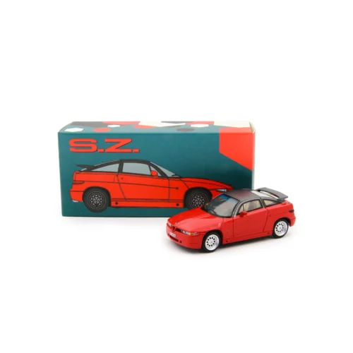 1/64 Alfa Romeo SZ (Es 30) 1989 - Rosso LAUDORACING MLCP0020 LAUDORACING