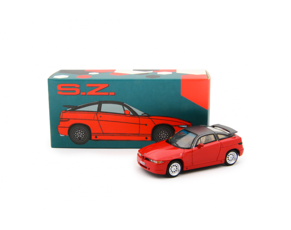 LAUDORACING MLCP0020 1/64 Alfa Romeo SZ (Es 30) 1989 - Rosso 19,90