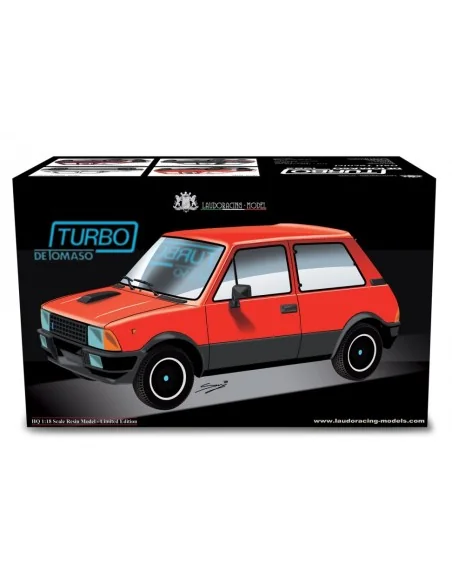 1/18 Innocenti De Tomaso Turbo 1983 - Rosso LAUDORACING LM174A LAUDORACING
