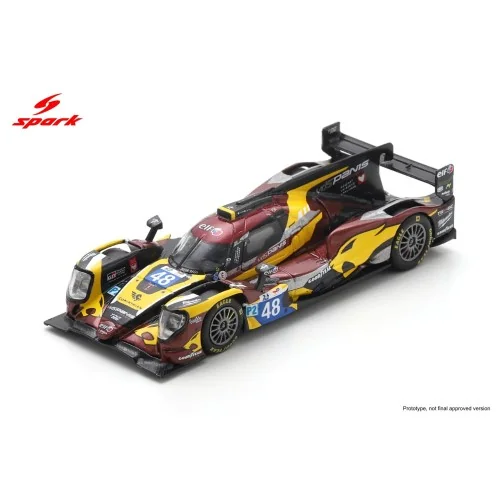 1/64 ORECA 07 N.48 2nd LMP2 24 H LE MANS 2025 GRAY-MASSON-PERERA SPARK 64S069 SPARK 1:64
