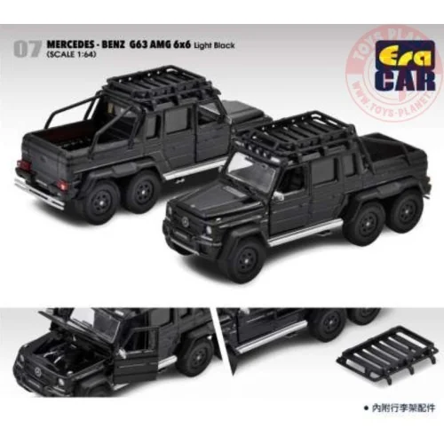 Mercedes Benz G63 AMG 6X6, light black 1/64 EraMB226X60701 ERA CAR