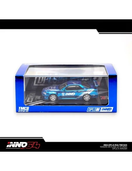 1/64 Nissan Skyline GT-R (R34), TMCS 2025 IN64-DPLS-R34-TMCS25 INNO MODELS 1/64 Nissan Skyline GT-R (R34), TMCS 2025 IN64-DPLS-R34-TMCS25 INNO MODELS
