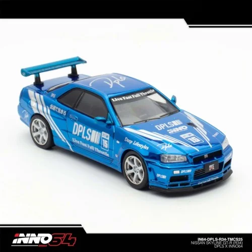 1/64 Nissan Skyline GT-R (R34), TMCS 2025 IN64-DPLS-R34-TMCS25 INNO MODELS