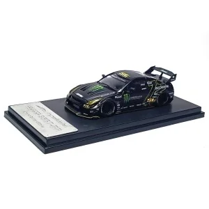 1/64 Nissan GT-R Monster matte black MMC640005H MODELCOLLECT