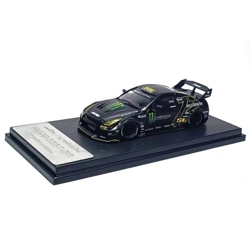 1/64 Nissan GT-R Monster matte black MMC640005H MODELCOLLECT