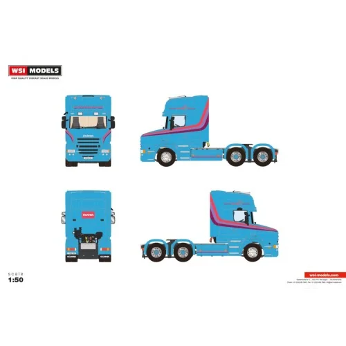 1/50 SCANIA T5 TORPEDO TOPLINE WSI 04-2255 WSI MODELS