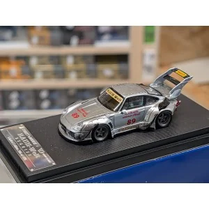 1/64 Porsche Rwb 993 high tall grey STW191 STREET WARRIOR