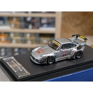 1/64 Porsche rwb 993 low taill grey STW192 STREET WARRIOR