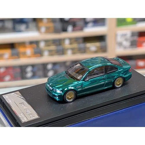 1/64 BMW M3 E46 GREEN CHROME STW194 STREET WARRIOR