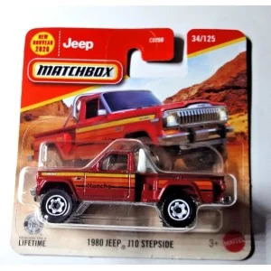 1/64 Jeep J10 Stepside 1980 MATCHBOX JHN58 MATCHBOX
