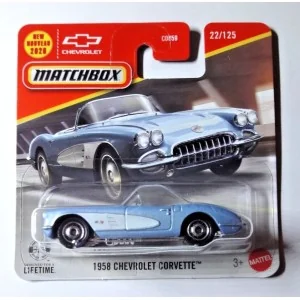 1/64 1958 Chevrolet Corvette MATCHBOX JHN44 MATCHBOX