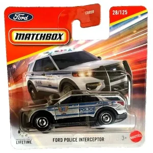 1/64 Ford Police Interceptor MATCHBOX JHP46 MATCHBOX