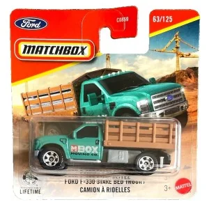 1/64 Ford F350 Stake Bed Truck MATCHBOX JHN97 MATCHBOX