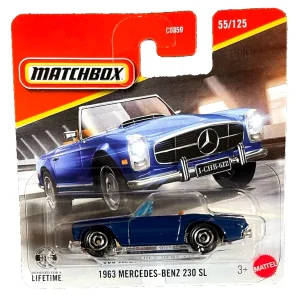1/64 1963 Mercedes Benz 230 SL MATCHBOX JHP10 MATCHBOX