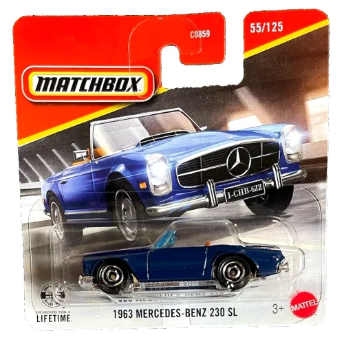 1/64 1963 Mercedes Benz 230 SL MATCHBOX JHP10 MATCHBOX