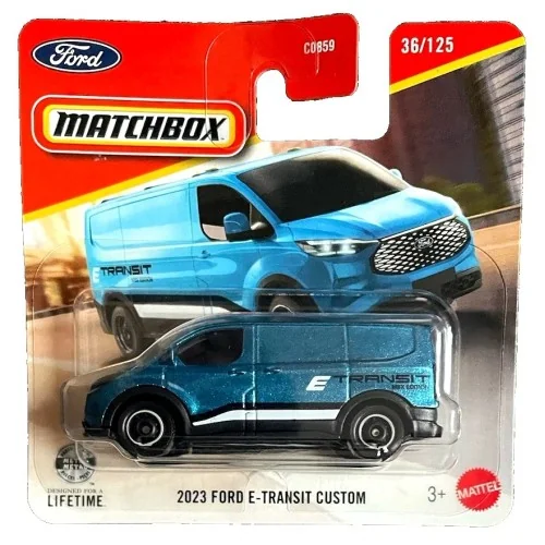 1/64 2023 Ford E Transit Custom MATCHBOX JHN86 MATCHBOX