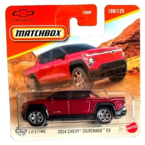 1/64 2024 Chevy Chevrolet Silverado EV MATCHBOX JBR94 MATCHBOX