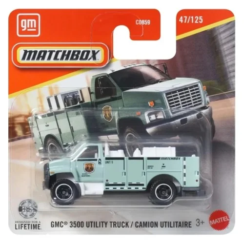 1/64 gmc 3500 utility truck MATCHBOX JHN87 MATCHBOX