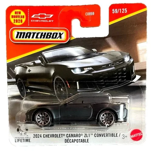 1/64 2024 Chevrolet Camaro ZL1 Cabrio MATCHBOX JHN45 MATCHBOX