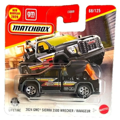 1/64 2024 GMC Sierra 3500 MATCHBOX JHN35 MATCHBOX