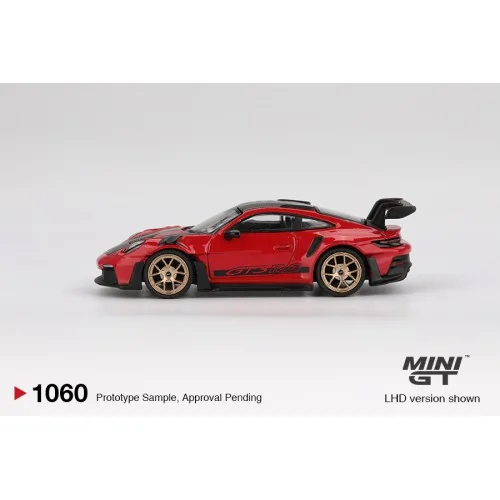 1/64 Porsche 911 (992) GT3 RS Weissach Package Guards Red MGT01060-L MINI GT