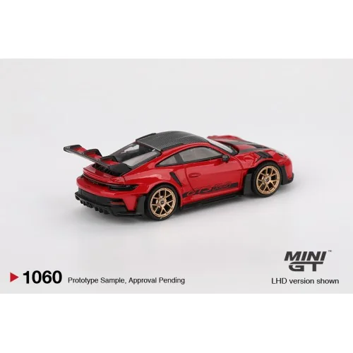 1/64 Porsche 911 (992) GT3 RS Weissach Package Guards Red MGT01060-L MINI GT