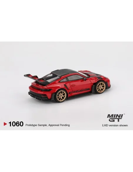 1/64 Porsche 911 (992) GT3 RS Weissach Package Guards Red MGT01060-L MINI GT