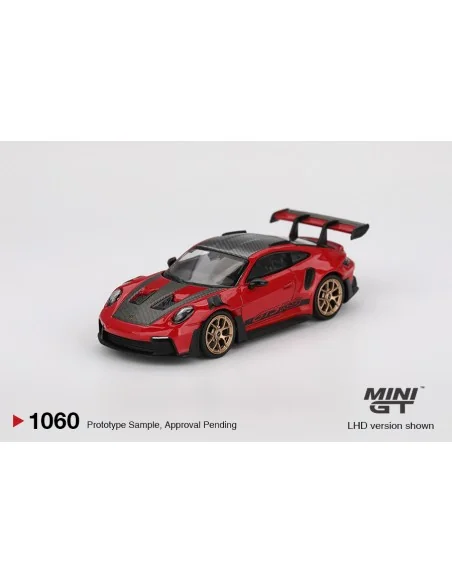 1/64 Porsche 911 (992) GT3 RS Weissach Package Guards Red MGT01060-L MINI GT