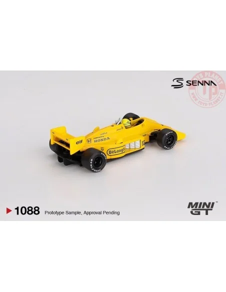 1/64 Lotus 99T N12 Ayrton Senna 1987 Monaco Grand Prix Winner MGT01088-L MINI GT