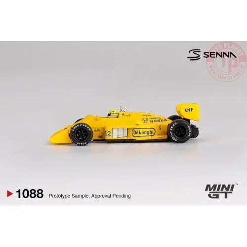 1/64 Lotus 99T N12 Ayrton Senna 1987 Monaco Grand Prix Winner MGT01088-L MINI GT