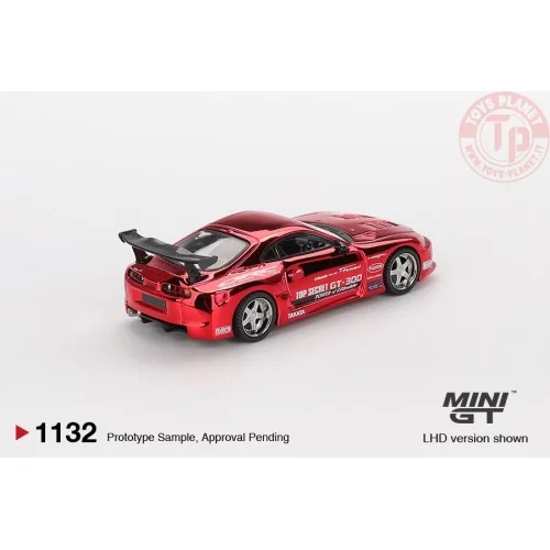 1:64 TOYOTA SUPRA (A80) TOP SECRET GT-300 RED CHROME 2014 MGT01132-L MINI GT
