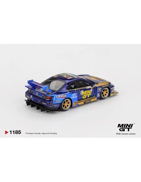 1/64 NISSAN SILVIA S15 LB-SUPER SILHOUETTE n555 TEAM MINI GT LIBERTY WALK FORMULA DRIFT 2025 MGT01185-R MINI GT