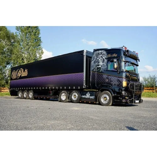1/50 Pluta Scania NGS Highline 6x2 con semirimorchio centinato TEKNO 90874 TEKNO