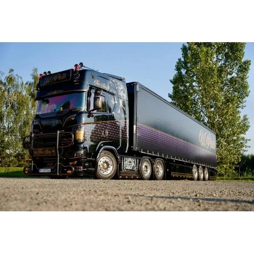 1/50 Pluta Scania NGS Highline 6x2 con semirimorchio centinato TEKNO 90874 TEKNO