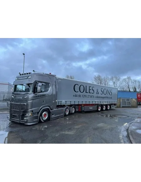 1/50 Coles & Sons Scania Next Gen S-Highline con semirimorchio centinato TEKNO 86945 TEKNO
