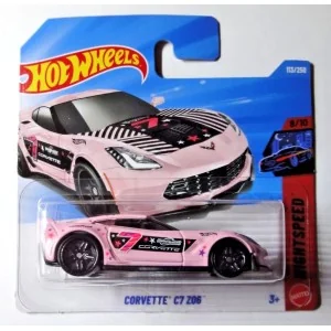 1/64 Corvette C7 Z06 HOT WHEELS JJJ73 HOT WHEELS