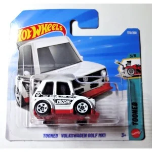 1/64 Tooned VW Golf MK1 HOT WHEELS JJK16 HOT WHEELS